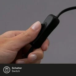 Briloner Klemmleuchte Krampo Schwarz -Beleuchtung 12 963