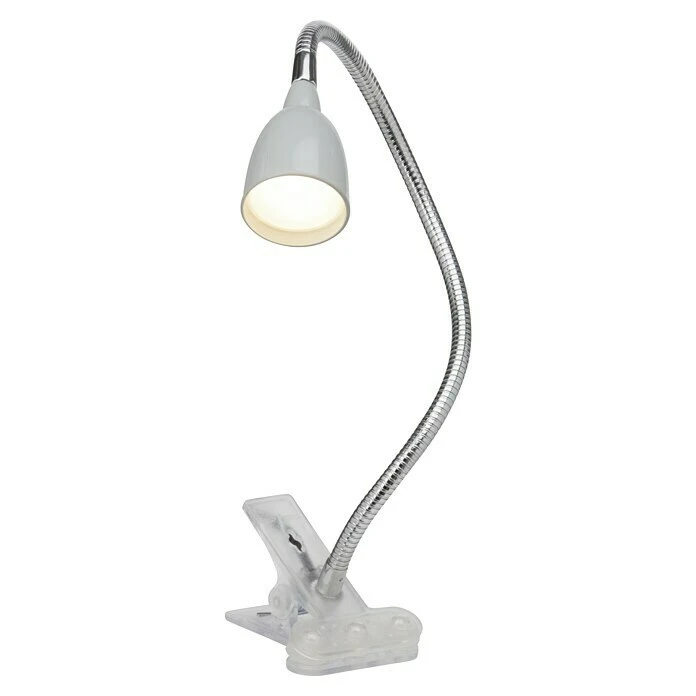 Brilliant LED-Klemmleuchte Anthony Silber 5 Brilliant LED-Klemmleuchte Anthony Silber – Bild 3