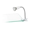 Eglo LED-Klemmleuchte Litos 3,3 W, Chrom, L X B X H: 10 Cm X 10 Cm X 30 Mm